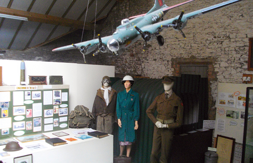 WW2 museum display