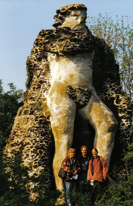 Neptune statue at Kingswood