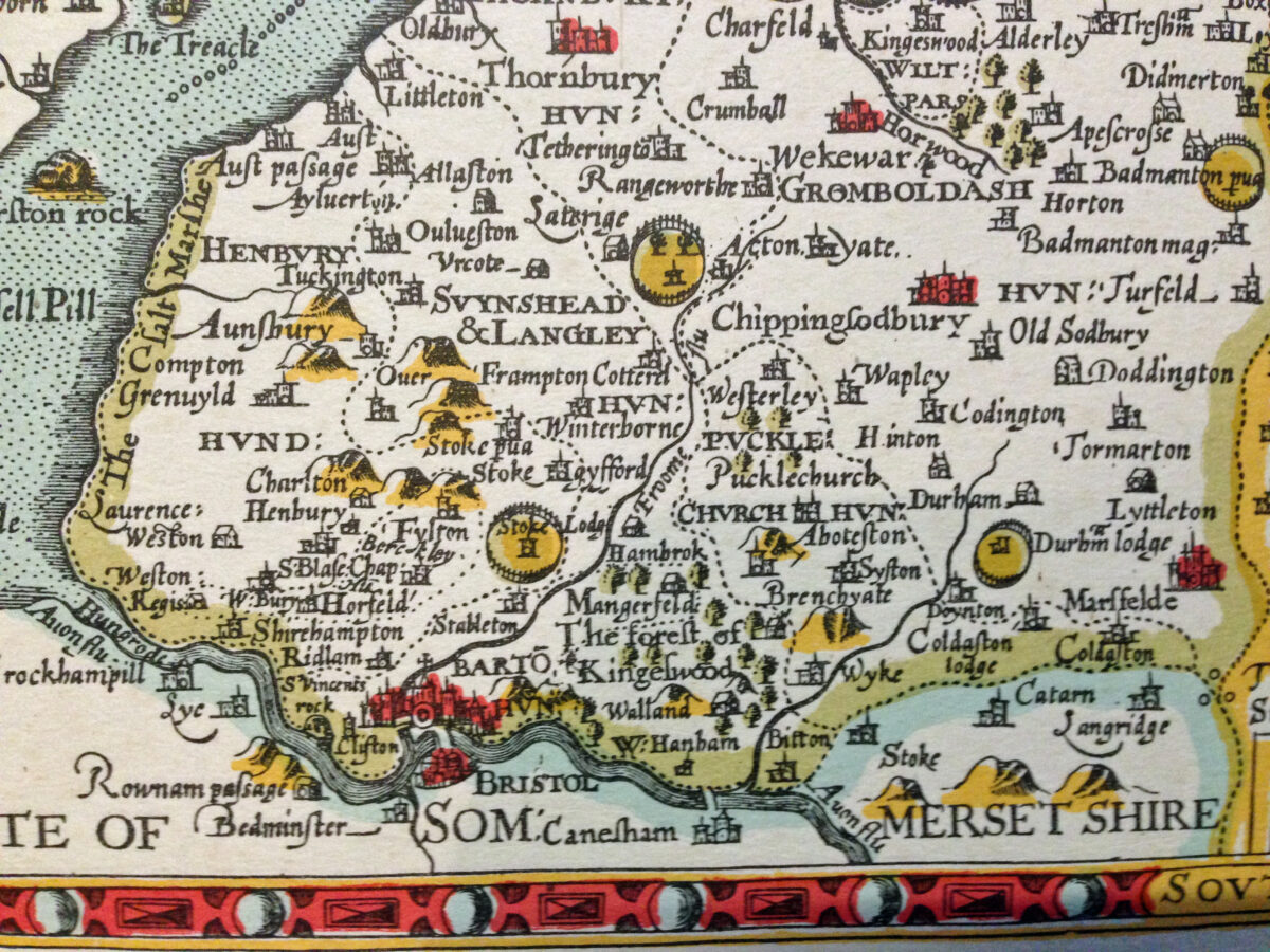 Map of the King's Wood